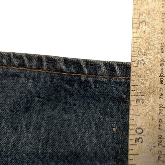 1994 Levis 501XX Jeans Mens 38x36 Denim Button Fly Made USA Straight Leg 90s 496 - Picture 5 of 9